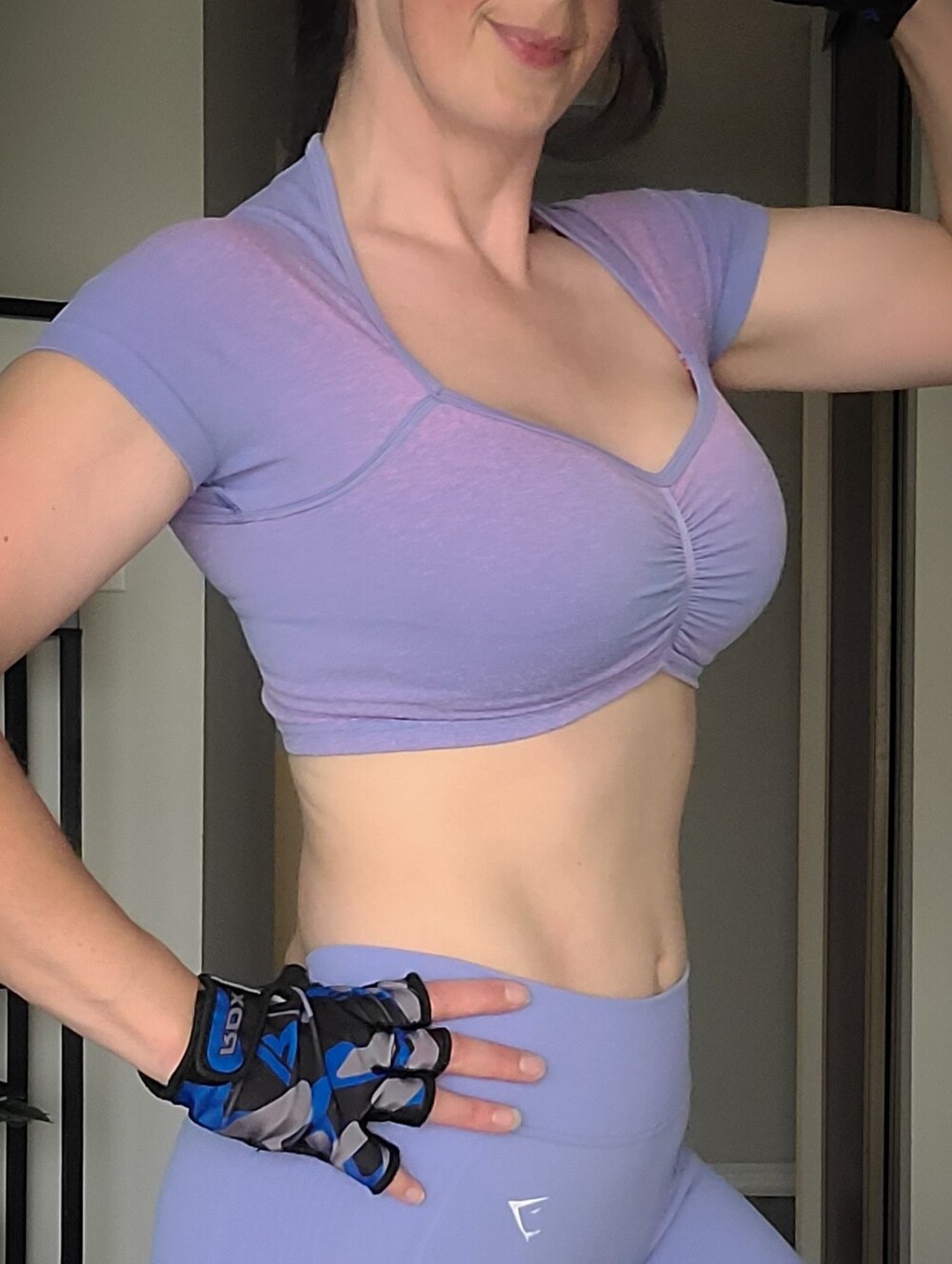 Gymshark Blush Seamless Short Sleeve Top